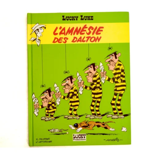 Couverture de la BD Lucky Luke L'Amnésie des Dalton
