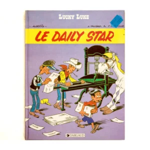 Couverture de la bande dessinée Lucky Luke Le Daily Star