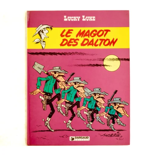 Couverture de la bande dessinée Lucky Luke Le Magot des Dalton