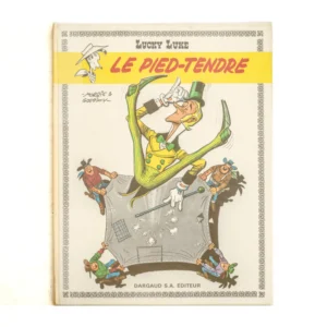 Couverture de l'Édition Originale de la BD Lucky Luke Le Pied-Tendre