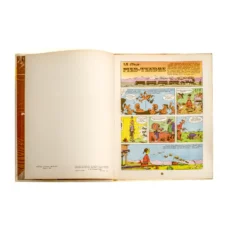 4ème plat de l'Édition Originale Lucky Luke Le Pied-Tendre avec l'ombre sur la palissade