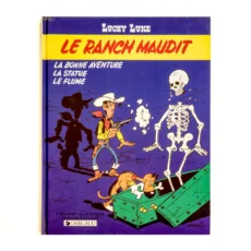 Couverture de la bande dessinée Lucky Luke Le Ranch Maudit