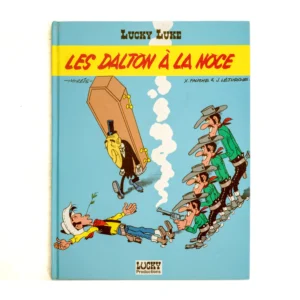 Couverture de la BD Lucky Luke Les Dalton à la noce