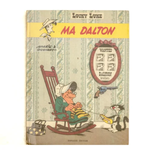 Couverture de la bande dessinée Lucky Luke Ma Dalton en Édition Originale