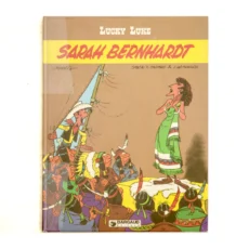 Couverture de la BD Lucky Luke Sarah Bernhardt
