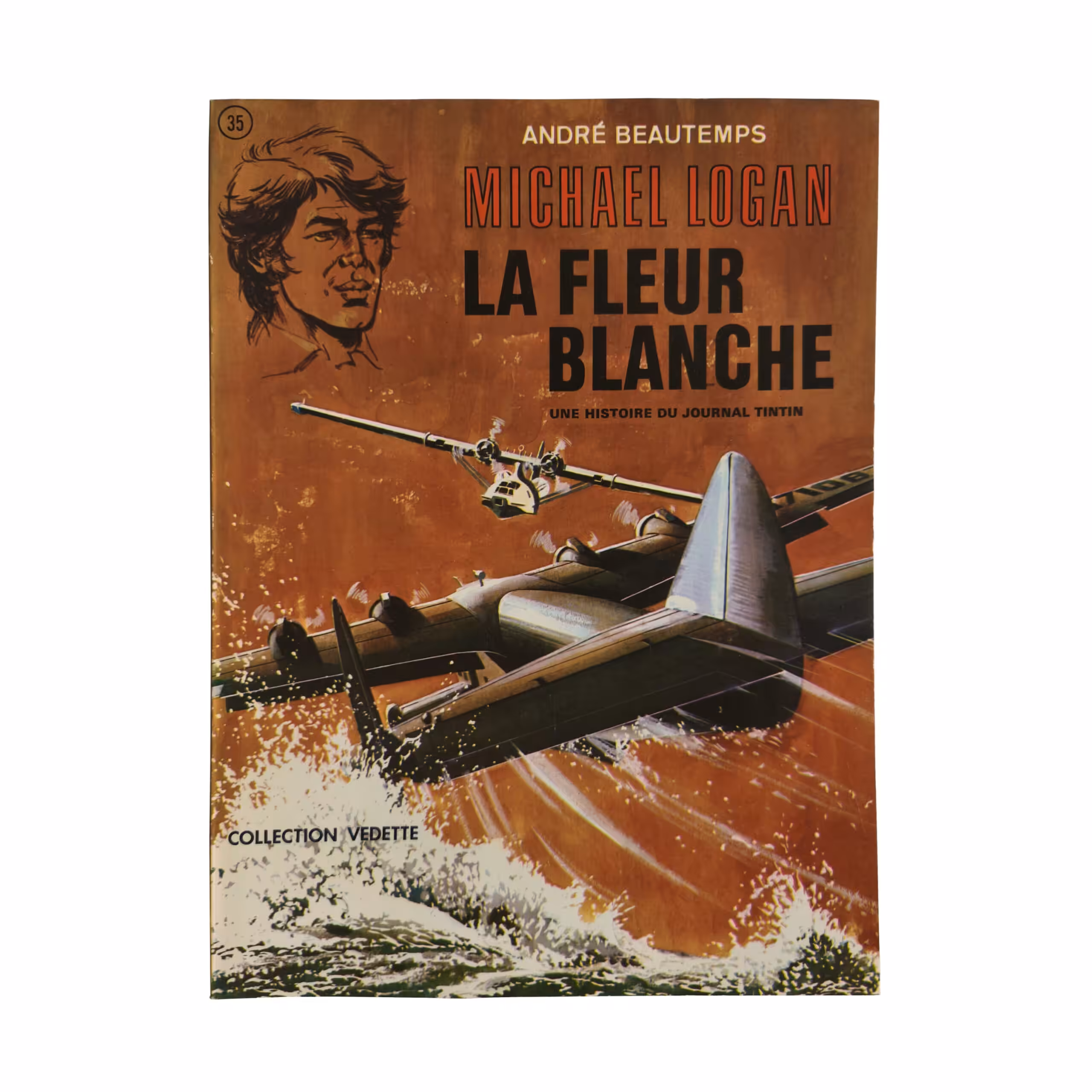 Couverture Michael Logan La fleur Blanche