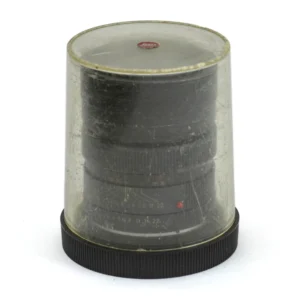 Objectif Leica Leitz Elmarit 90mm f/2.8 dans sa boîte cloche d'origine
