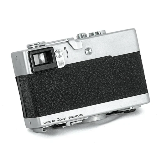 Appareil photo Rollei 35 S argenté vue arrière