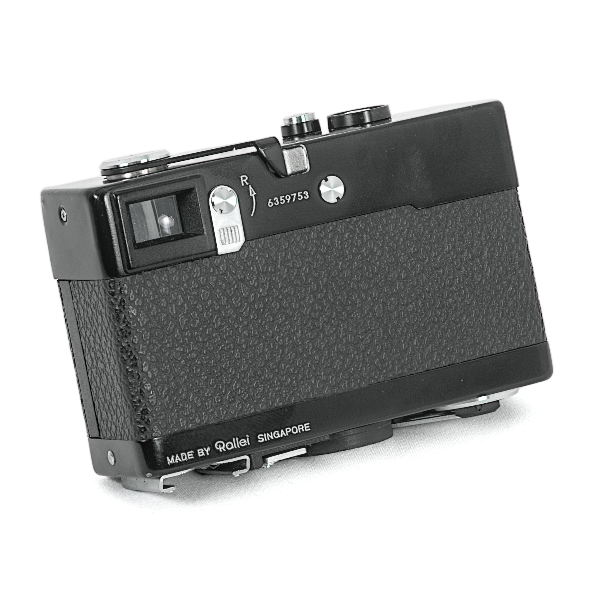 Rollei 35 T noir - arrière