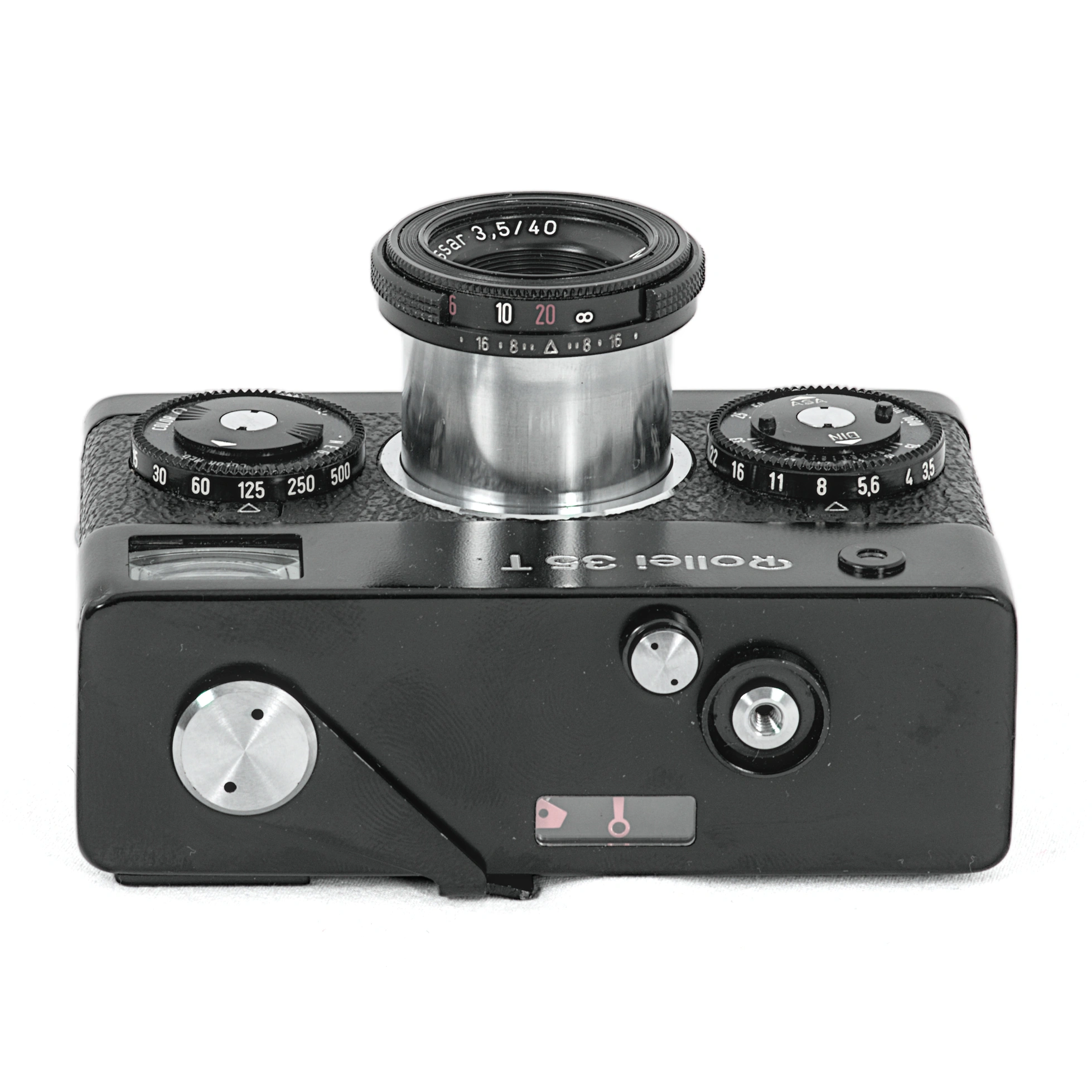 Rollei 35 T noir - dessous