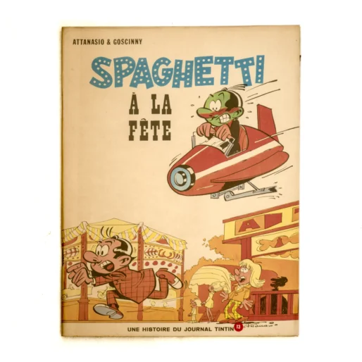 Couverture de la bande dessinée Spaghetti à la fête