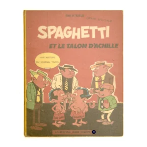 Couverture avant de la BD Spaghetti et le talon d'Achille