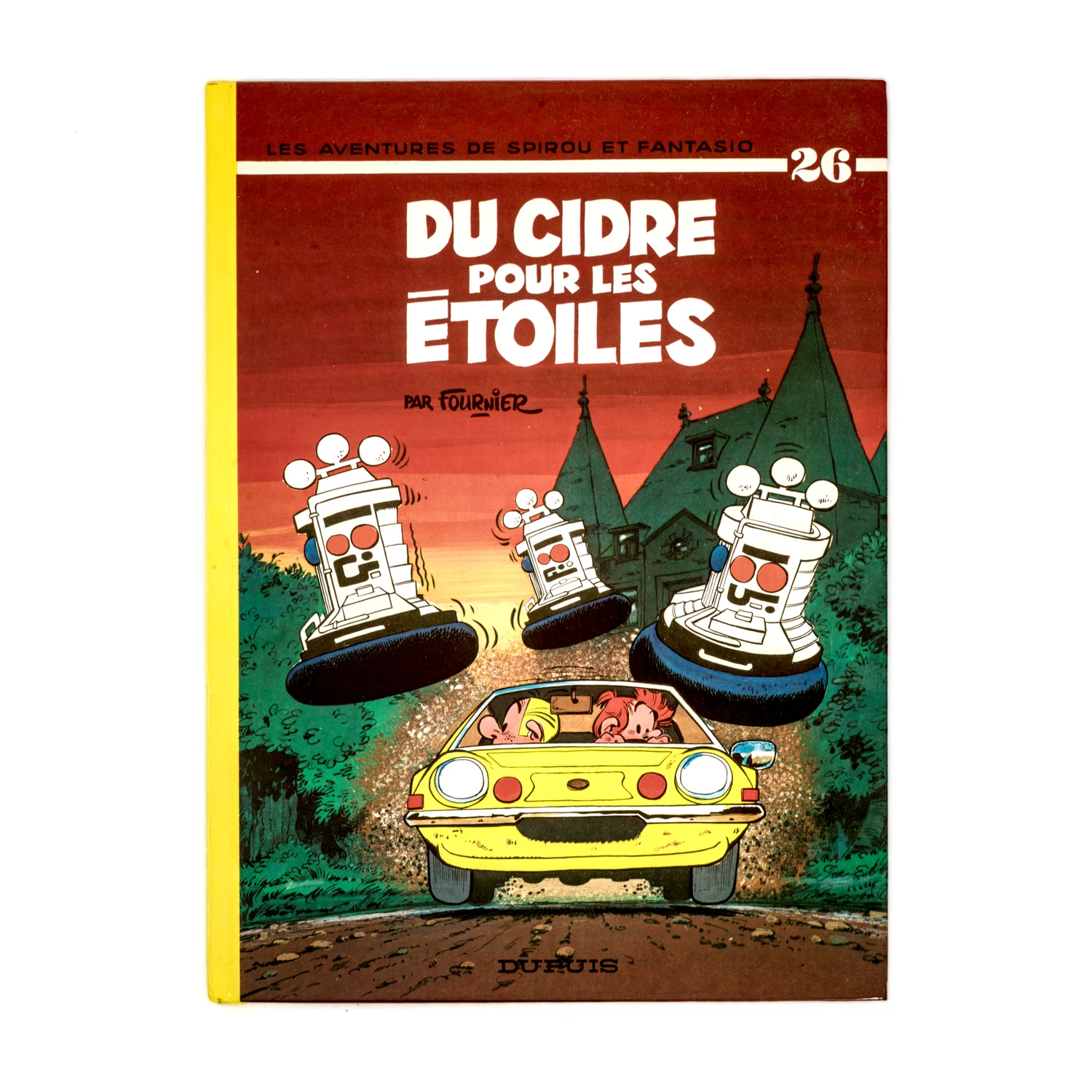 Couverture de la BD Spirou et Fantasio N°26 Du cidre pour les étoiles