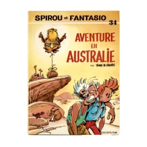 Couverture de la BD Spirou et Fantasio Tome 34 Aventure en Australie par Tome et Janry