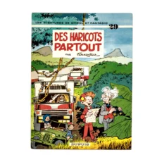 Couverture de la bande dessinée Spirou et Fantasio N°29 Des haricots partout
