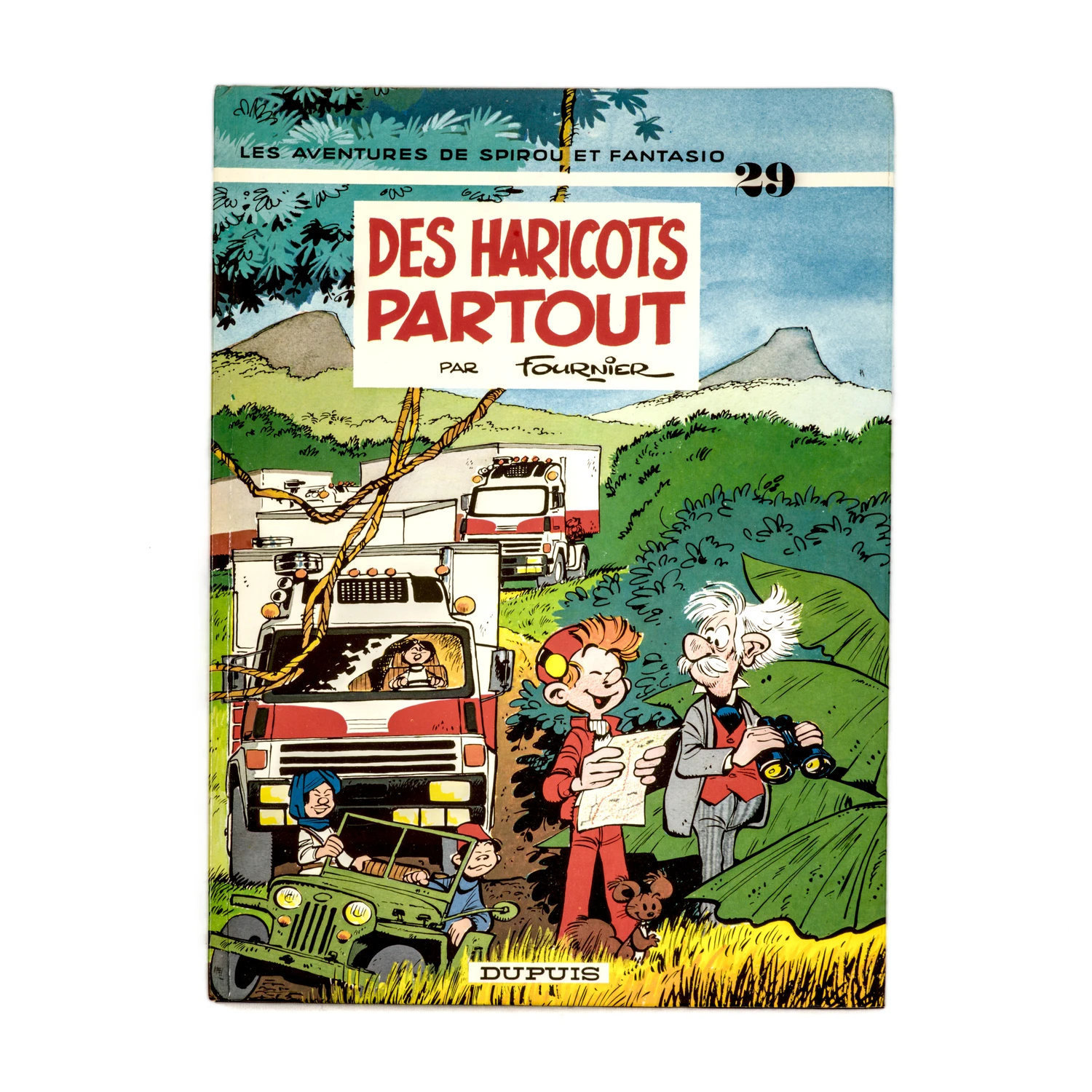 Couverture de la bande dessinée Spirou et Fantasio N°29 Des haricots partout