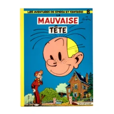 Couverture de la BD Spirou et Fantasio Tome 8 La Mauvaise Tête par Franquin