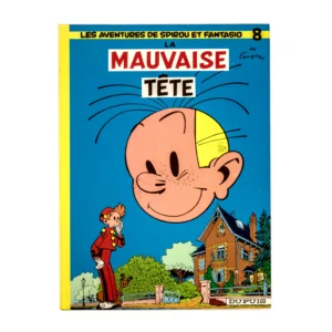 Couverture de la BD Spirou et Fantasio Tome 8 La Mauvaise Tête par Franquin