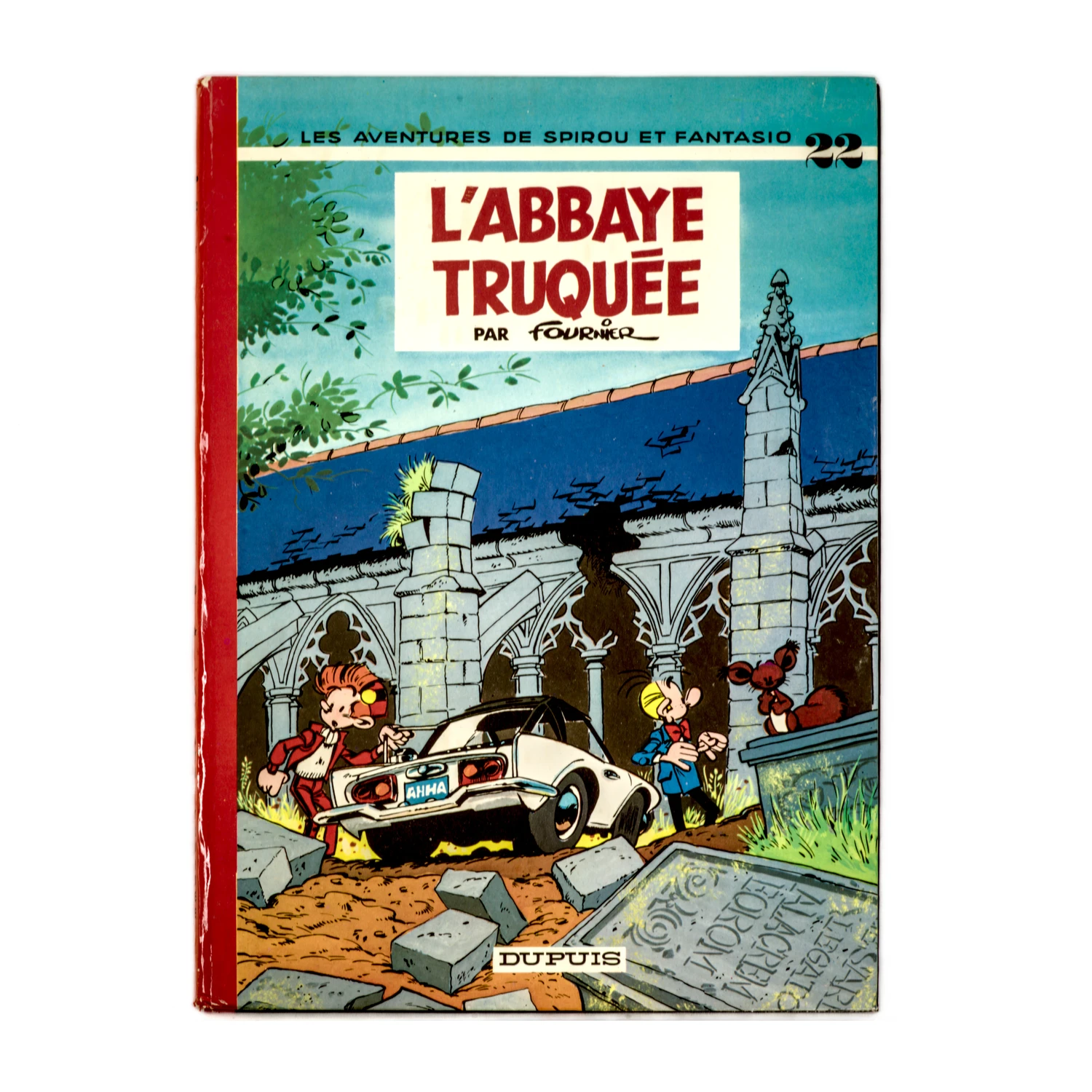 Couverture de la bande dessinée Spirou et Fantasio N°22 L