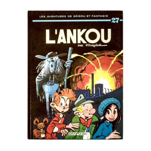 Couverture de la BD Spirou et Fantasio N°27 L'Ankou