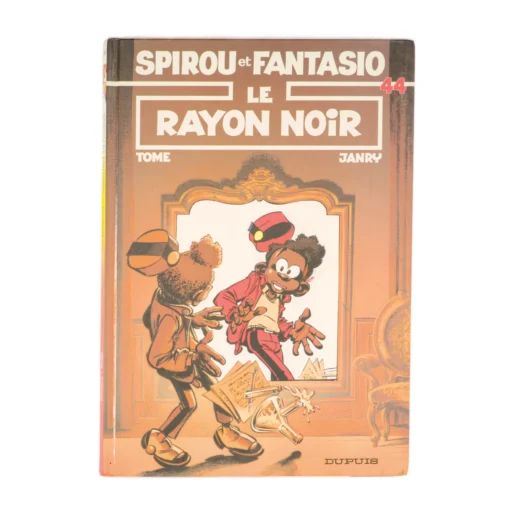 Couverture de la BD Spirou et Fantasio Tome 44 Le Rayon Noir Édition Originale