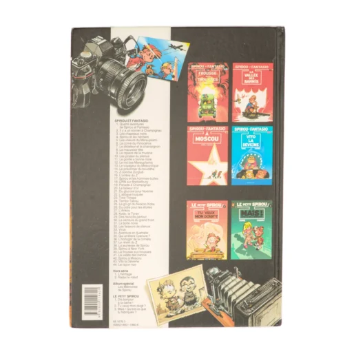 4ème plat de la BD Spirou Le Rayon Noir confirmant l'Édition Originale