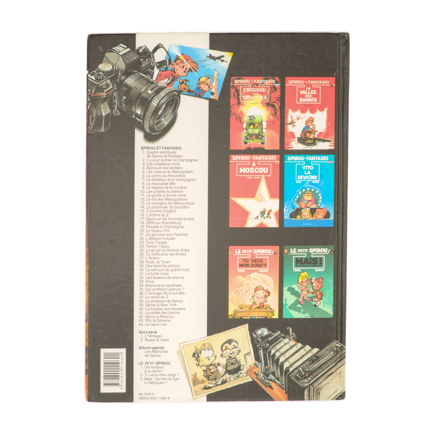 4ème plat de la BD Spirou Le Rayon Noir confirmant l