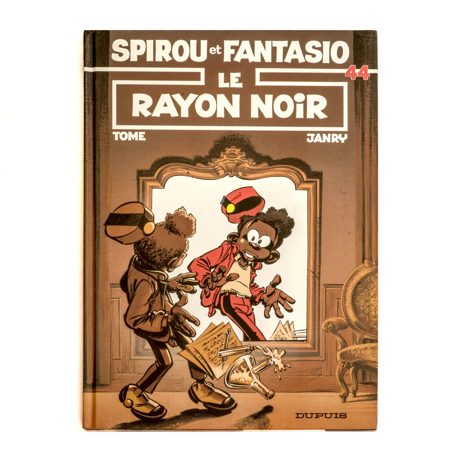 Couverture de la bande dessinée Spirou et Fantasio Tome 44 Le Rayon Noir
