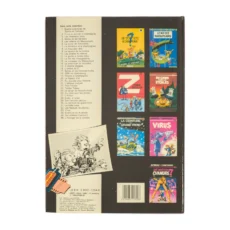 4ème plat de la BD Spirou et Fantasio Tome 36 listant les albums jusqu'au 36