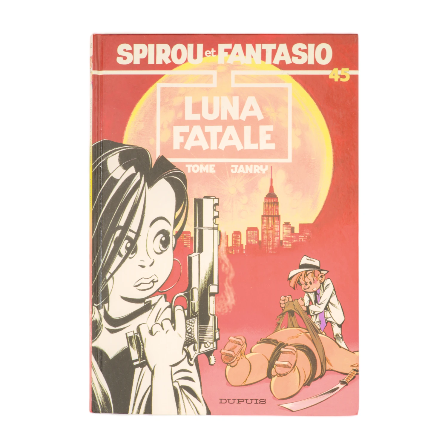 Couverture de la bande dessinée Spirou et Fantasio Tome 45 Luna Fatale