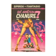 Couverture avant de la bande dessinée Spirou et Fantasio Tome 35 Qui arrêtera Cyanure