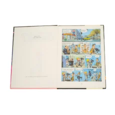 Page intérieure de garde et première planche de la BD Spirou et Fantasio Tome 35