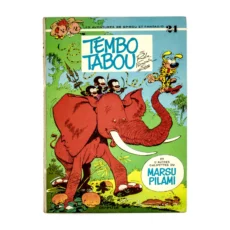 Couverture de la BD Spirou et Fantasio Tome 24 Tembo Tabou Édition Originale