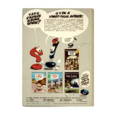 4ème plat de la BD Tembo Tabou confirmant l'Édition Originale avec la liste des 23 albums précédents
