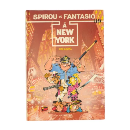 Couverture de la bande dessinée Spirou et Fantasio Tome 39 À New York par Tome et Janry