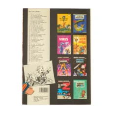 4ème plat de la BD Spirou et Fantasio Tome 39 confirmant l'Édition Originale de 1987