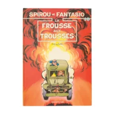 Couverture de la bande dessinée Spirou et Fantasio Tome 40 La Frousse aux trousses