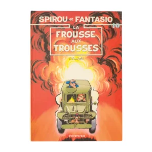 Couverture de la bande dessinée Spirou et Fantasio Tome 40 La Frousse aux trousses