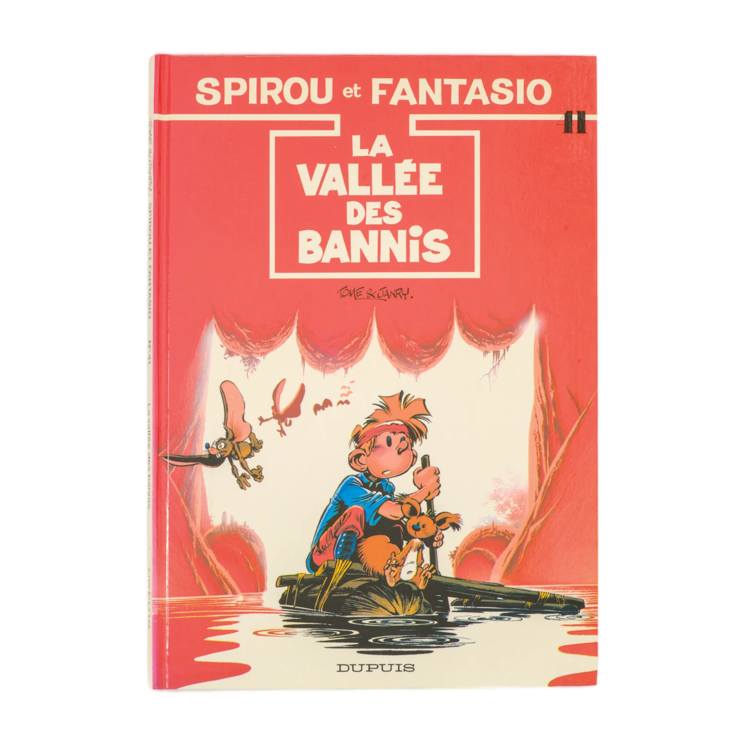 Couverture de la BD Spirou et Fantasio Tome 41 La Vallée des Bannis