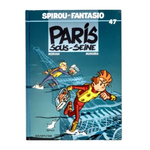 Couverture de la bande dessinée Spirou et Fantasio tome 47 Paris sous-Seine