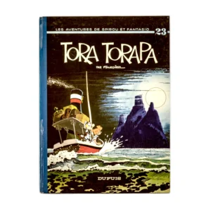 Couverture de la BD Spirou et Fantasio tome 23 Tora Torapa