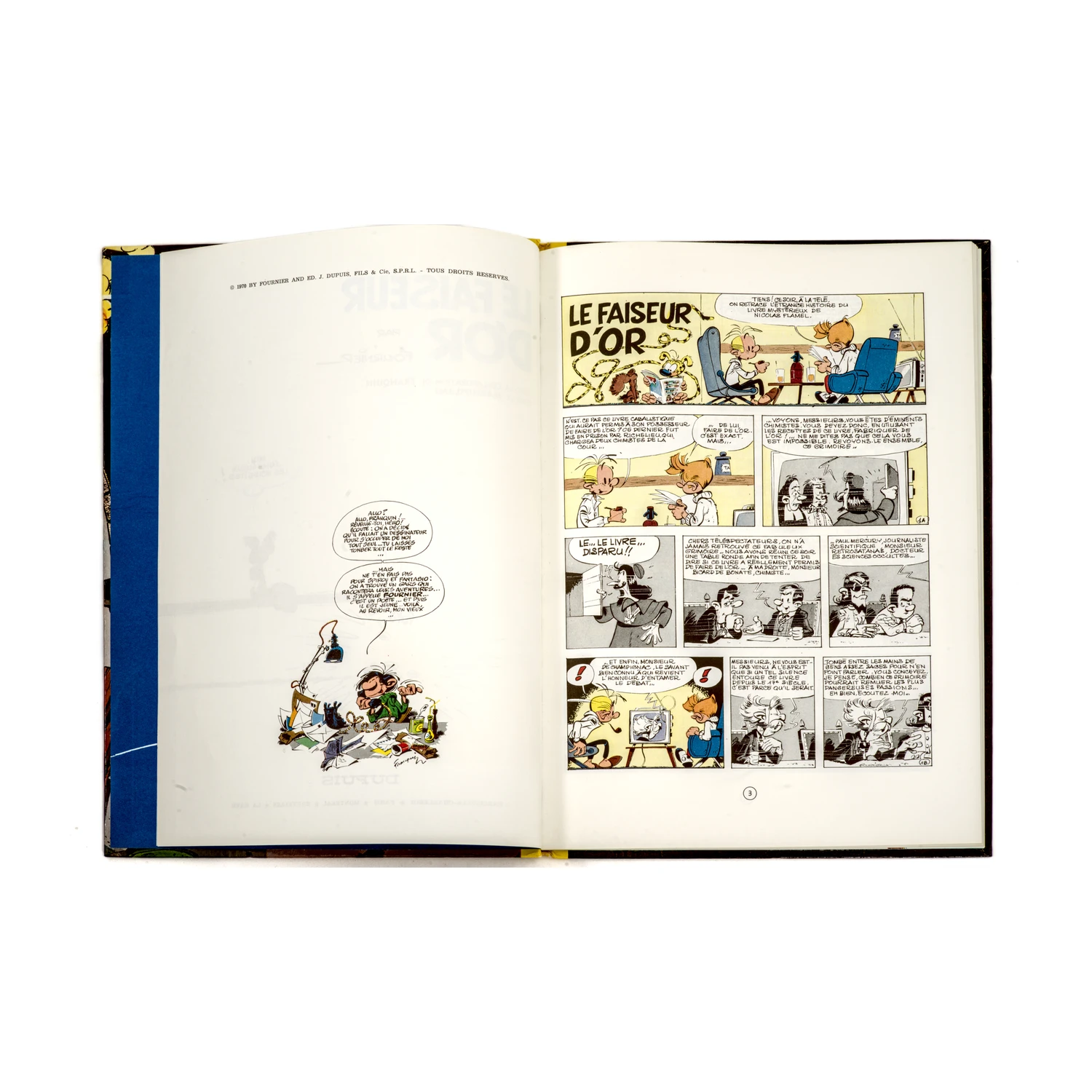 Page intérieure avec copyright 1970
