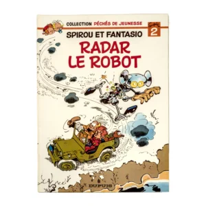 Couverture de la BD Spirou et Fantasio Radar le Robot
