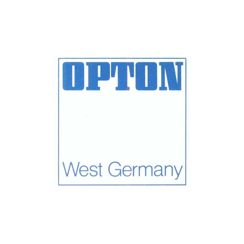 Logo Opton Carl Zeiss d'Oberkochen opérait dans l'Est sous le nom d'« Opton »