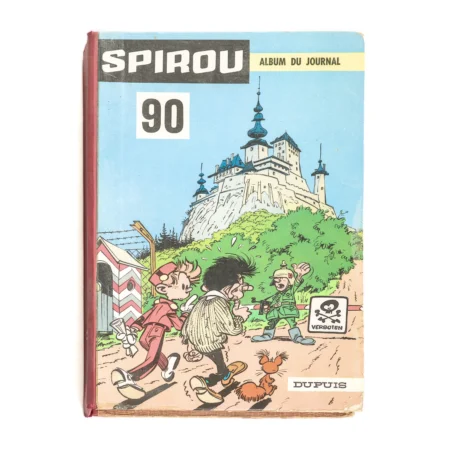 Couverture de l'album du journal Spirou numéro 90