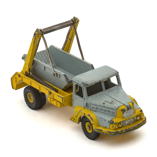 Camion Dinky Supertoys 38A Multibenne Unic jaune et gris