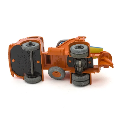 Dessous du châssis du camion Dinky Supertoys 960 avec inscriptions Meccano Ltd