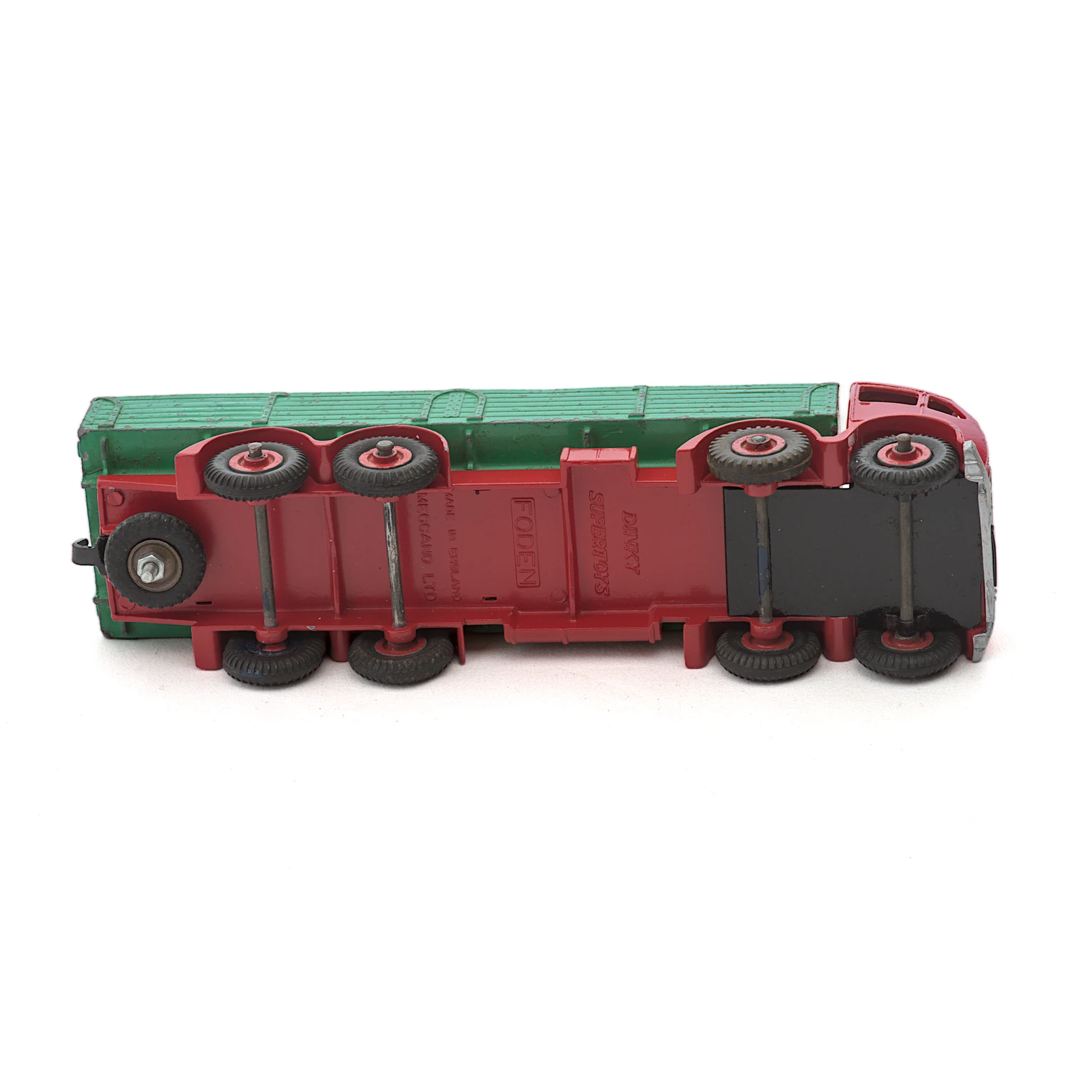 Camion miniature Dinky Toys Foden plateau vert