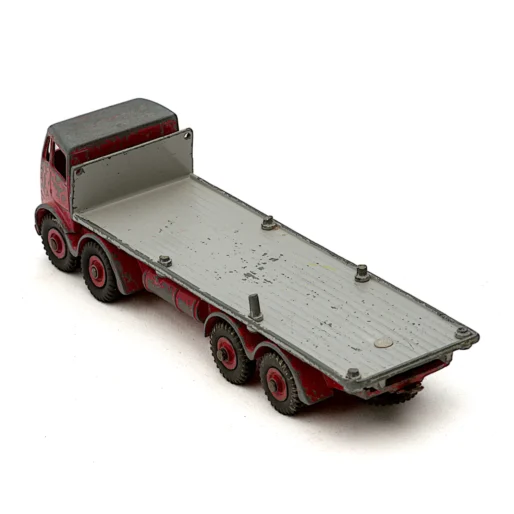 Camion Foden Flat Truck Dinky Supertoys 505 vue arrière du plateau