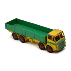 Camion Dinky Supertoys Leyland Octopus jaune et vert de face